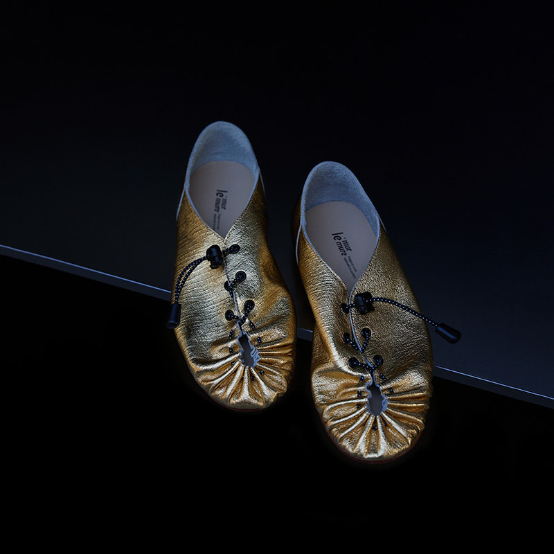 Le' Murmure “一踏即入 松紧由心”松弛美学 褶皱芭蕾舞深口单鞋,淘宝优惠券,粉丝福利购,淘宝优惠卷