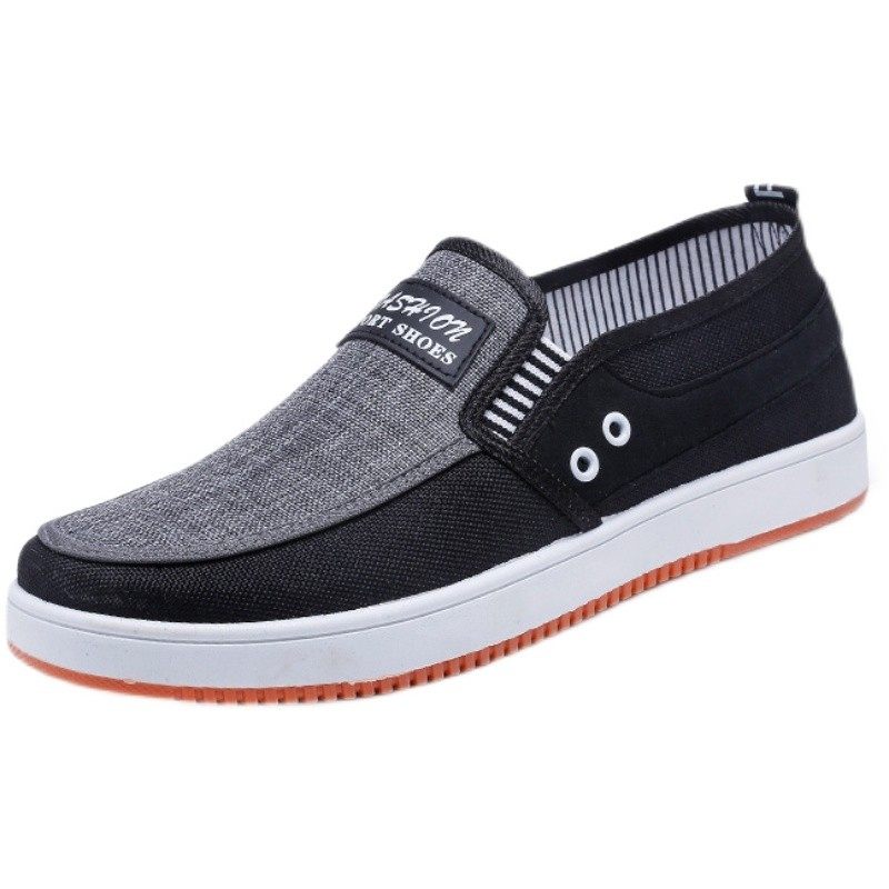 牛筋底春夏老北京布鞋软底舒适男帆布鞋平底休闲防滑百搭运动板鞋,淘宝优惠券,粉丝福利购,淘宝优惠卷