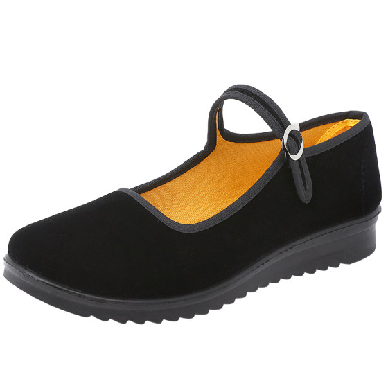 Old Beijing cloth shoes with non-slip thick sole work shoes
