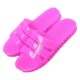 Crystal transparent flip-flops for home anti-slip soft bottom retro