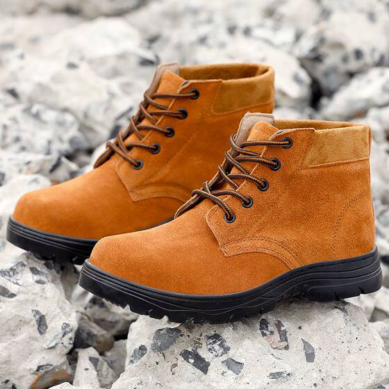 Labor protection shoes, anti-smash and anti-puncture welder work shoes