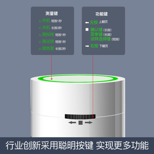 3nh三恩时色差宝CR3智能APP色差仪便携式颜色取色器高精度测色仪 - 图1