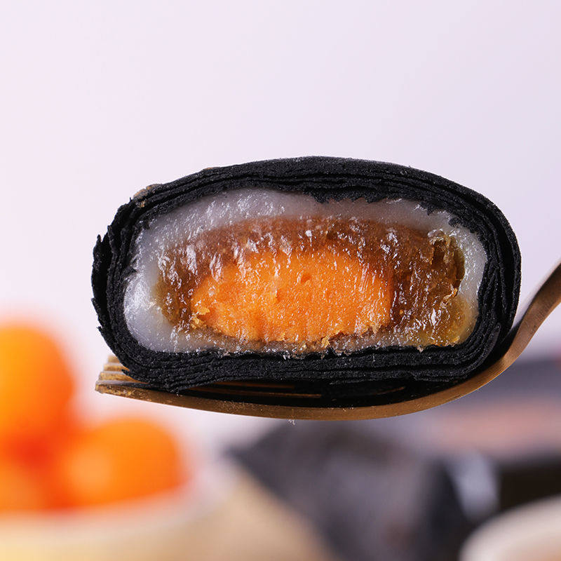 脸皮薄黑金酥黑金整箱早餐蛋黄酥 脸皮薄食品传统糕点