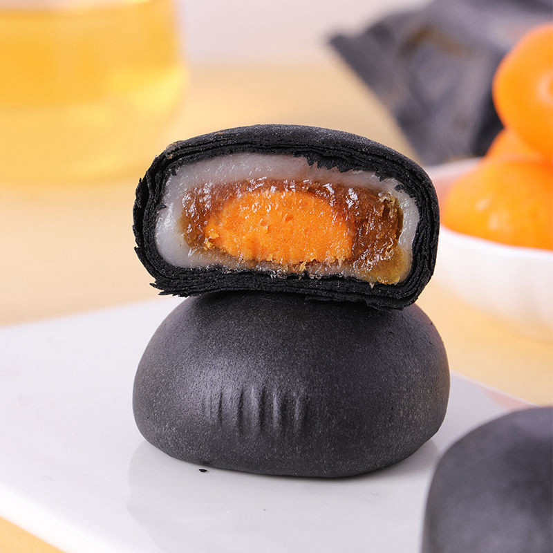 脸皮薄黑金酥黑金整箱早餐蛋黄酥 脸皮薄食品传统糕点