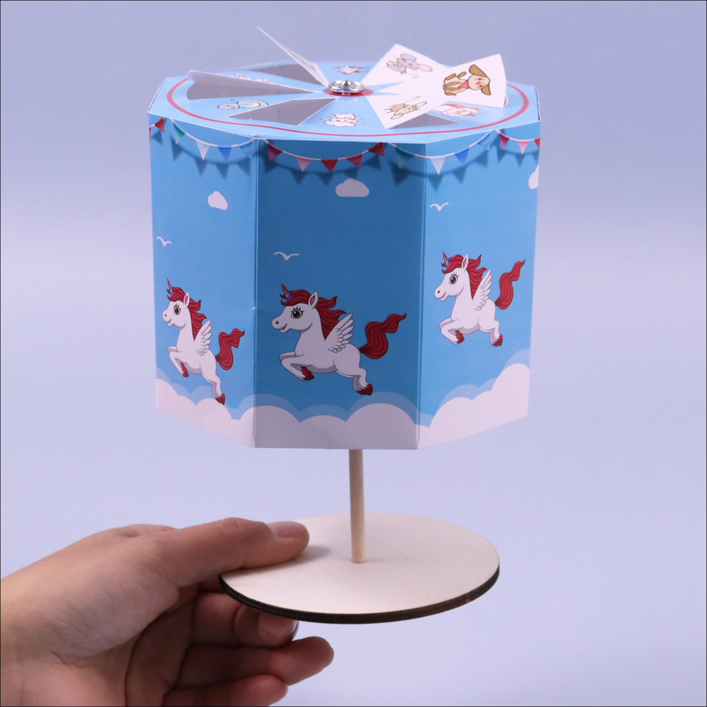 儿童走马灯旋转灯笼diy手工制作材料包旋转烛台科技小制作自制物理实验器材小学生科学启蒙益智热空气上升,淘宝优惠券,粉丝福利购,淘宝优惠卷