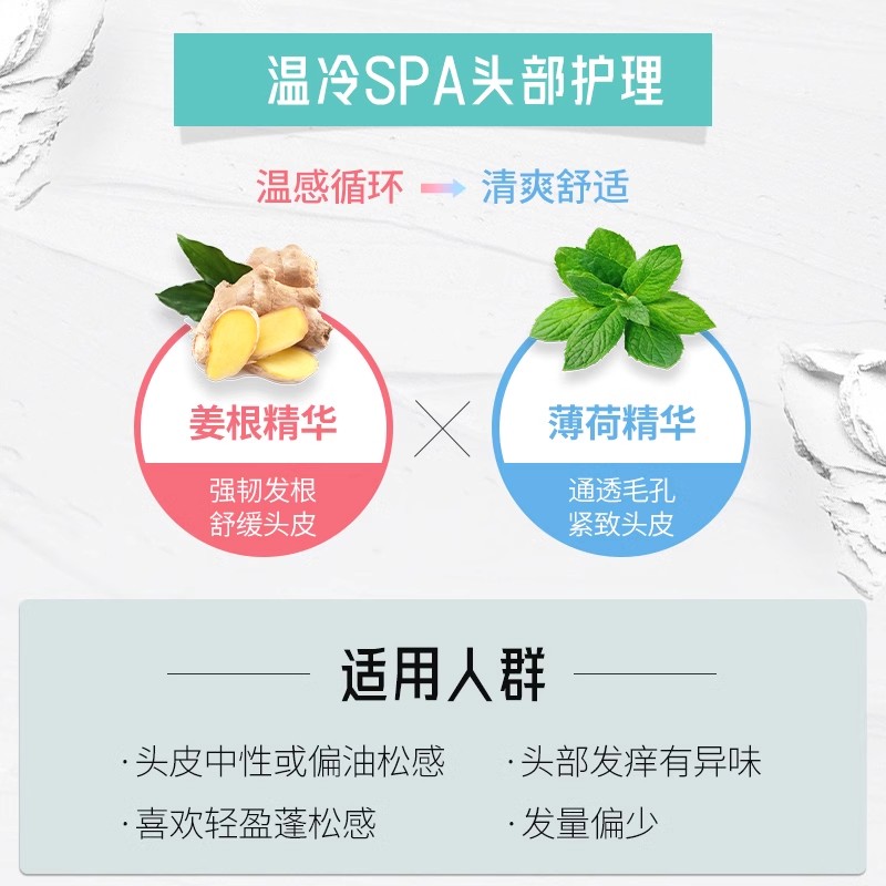 洗护套装【赠洁面乳】clayge可休蓬松控油去屑洗发水护发素无硅油