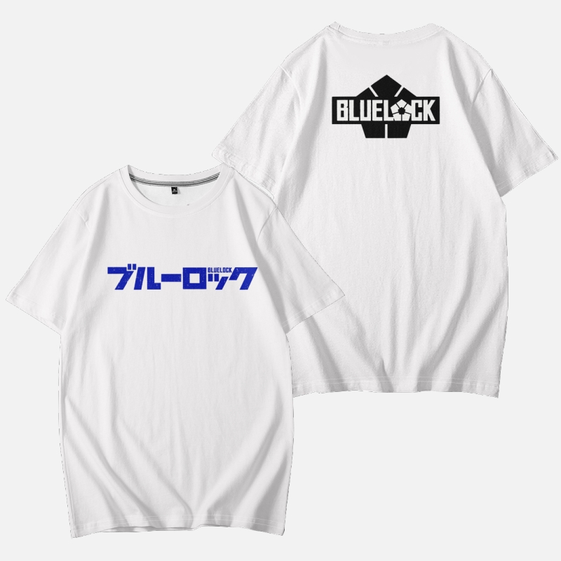 蓝色监狱 周边短袖T恤 动漫二次元青少年男女夏季衣服 BLUE LOCK - 图2