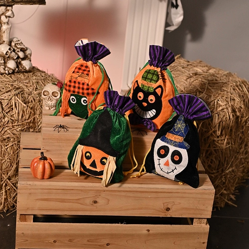 Сумка для конфеты на хэллоуин декоративная рука титанана сумка для детского сада детская конфеты