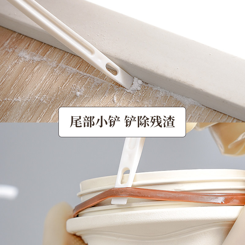 Multifunctional crevice brush can clean narrow kitchen crevices without blind spots