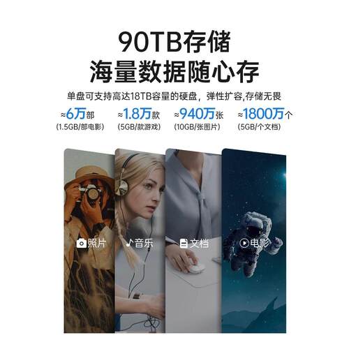 奥睿科 3.5寸硬盘柜raid磁盘阵列盒sata台式机ssd外置移动硬盘盒 - 图1