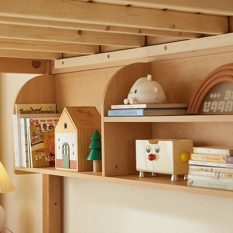 林氏儿童双层床上下铺高低床交错式上床下桌组合高架床小户型木业,淘宝优惠券,粉丝福利购,淘宝优惠卷