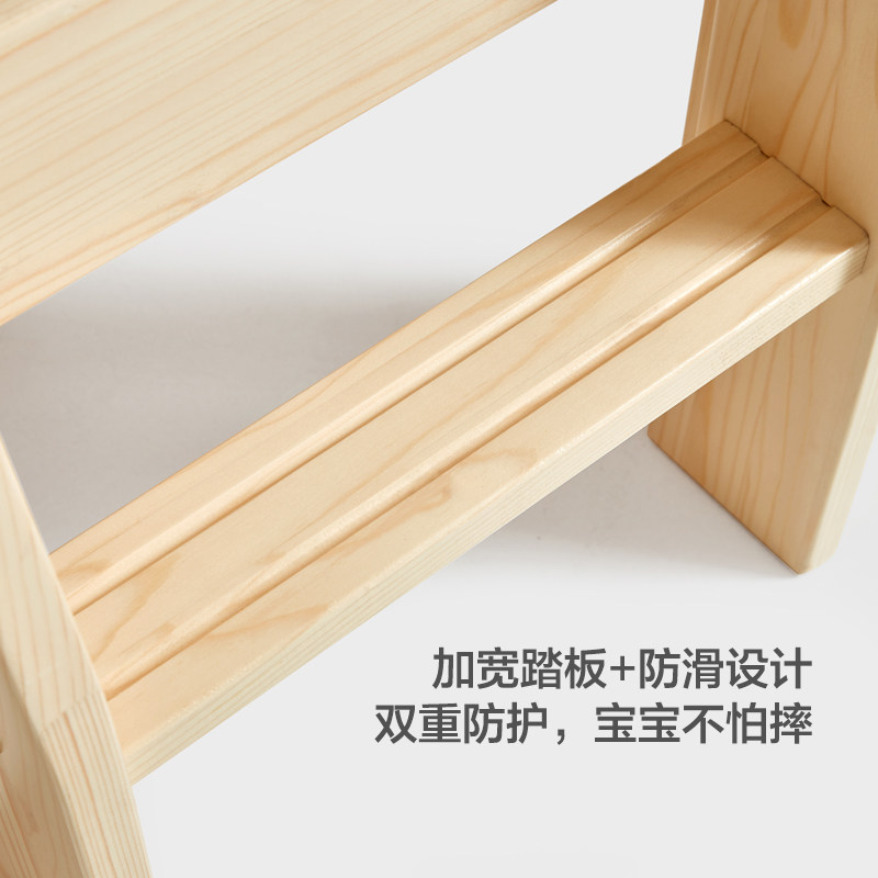 林氏木业带护栏男孩实木单人儿童床 林氏木业kids儿童床