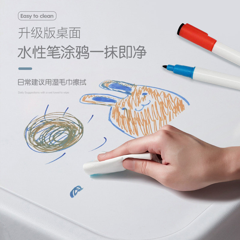 林氏木业幼儿园宝宝玩具学习桌椅 林氏木业kids成套桌椅