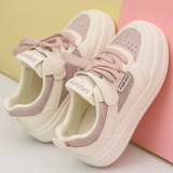 Дышащие кроссовки, детская весенняя белая обувь, спортивная обувь, тренд сезона, мягкая подошва