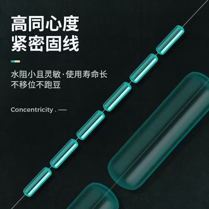 捆装钓鱼太空豆硅胶特级优质透蓝大中小号直柱型竿稍锁紧豆圆柱形,淘宝优惠券,粉丝福利购,淘宝优惠卷