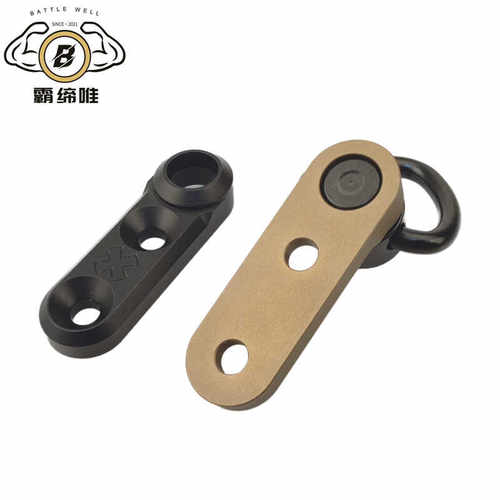 户外N4挂扣LDTN4背带挂点MLOK孔QD快拆铝合金绳扣装饰 - 图0