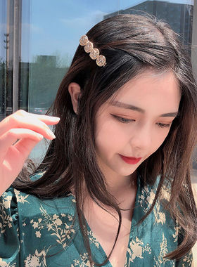 韩国水晶发夹韩版网红少