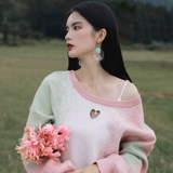 Демисезонный трикотажный свитер, платье, приталенный комплект