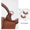 Longxiang bag accessories modification without punching leather buckle hanging