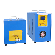 High frequency induction heating machine gear quenching equipment copper pipe brazing handheld welding machine metal annealing heat treatment