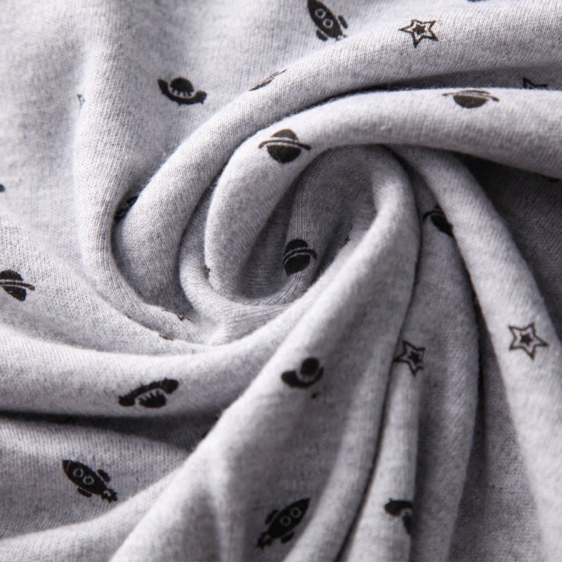 纯棉大童保暖内衣套装薄款棉毛衫 俞兆林优云保暖套装