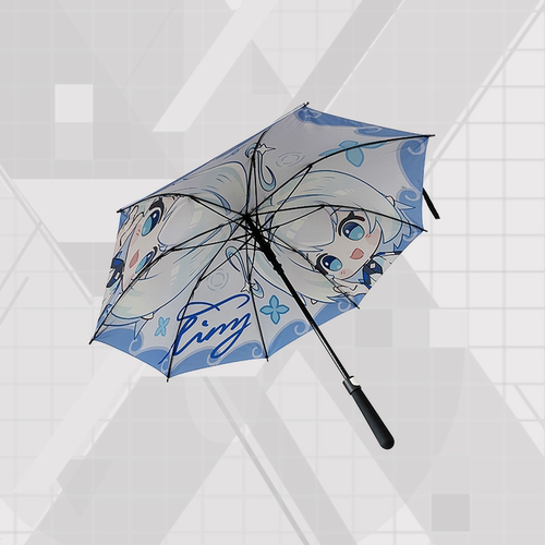 完美世界电竞虚拟偶像dodo龙姬露娜永恒长柄伞 自动伞 防风加固 - 图1