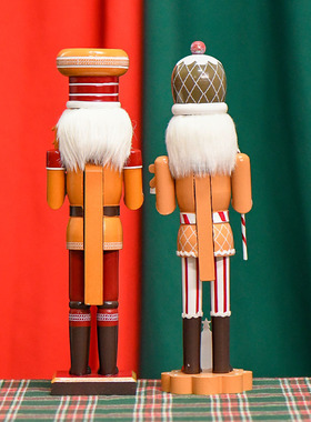 胡桃夹子木偶士兵姜饼人厨师摆件