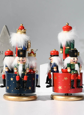 俄罗斯儿童房胡桃夹子士兵音乐盒