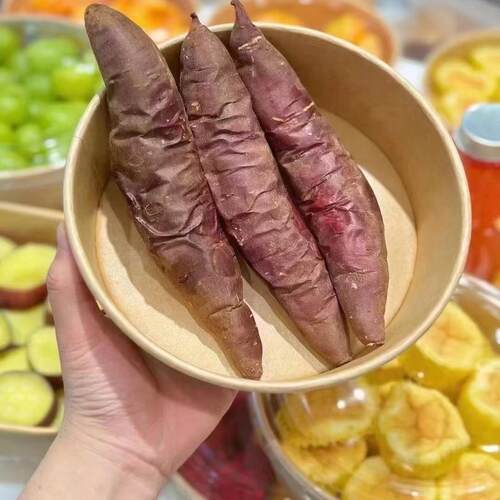 赤炎薯王地瓜蜜薯黄心红薯5斤礼盒糖心蜜薯番薯流心烤地瓜顺丰 - 图2