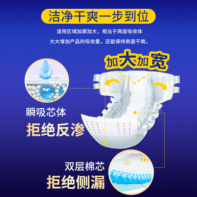 玥赞成人xl加大码男士老人女尿不湿 玥赞成人用纸尿护理用品