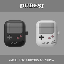 Creative console headsets to suit AirPods protective sleeves 1 2 Pro Apple personality creative tide softshell