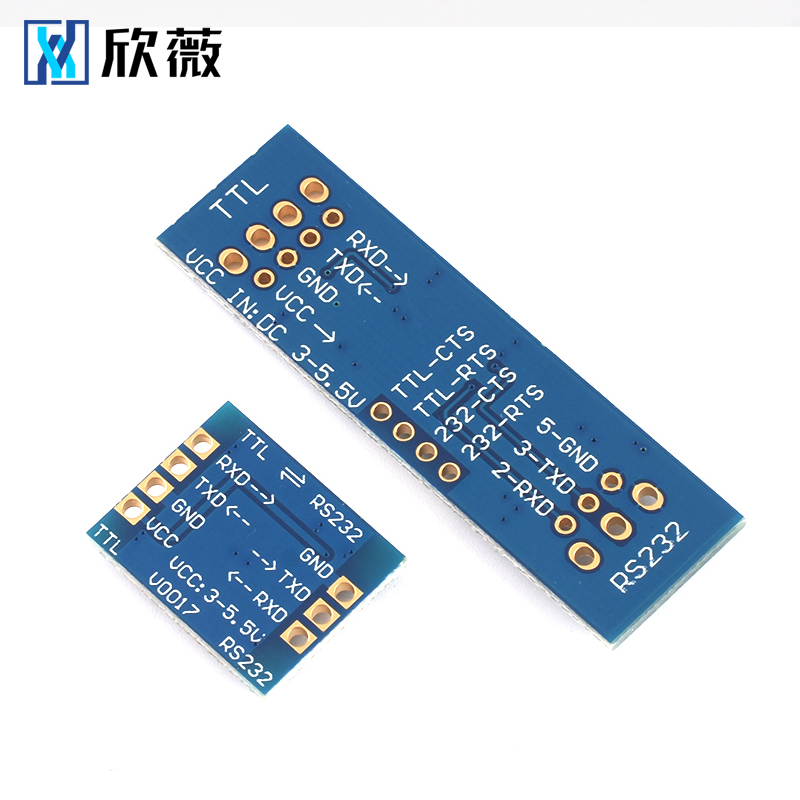 TTL转RS232模块 RS232 SP3232 RS232转TTL 刷机线串口模块沉金板 - 图3