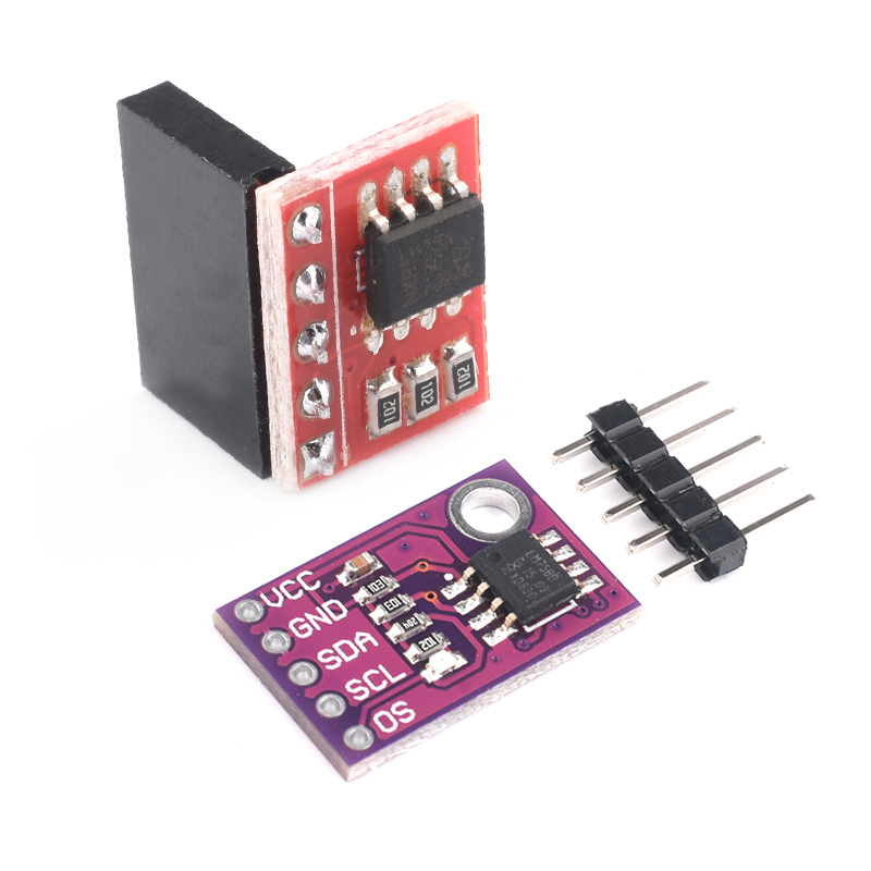 LM75AD温度传感器 LM75BD  高速I2C接口 高精度 开发板模块