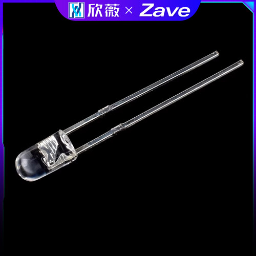 F3MM直插发光二极管无边LED灯白发白/绿/红/翠绿/蓝/黄色/灯珠 - 图2