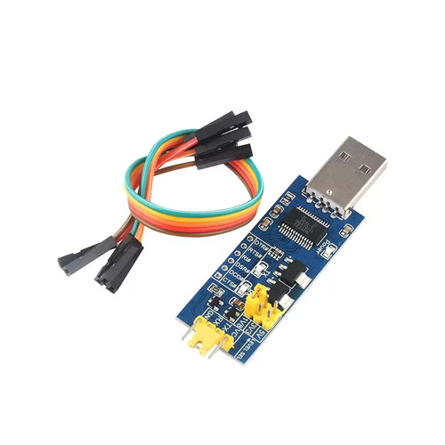 USB转TTL串口小板5V/3.3V/1.8V电平 下载烧录线 FT232RL串口模块 - 图0