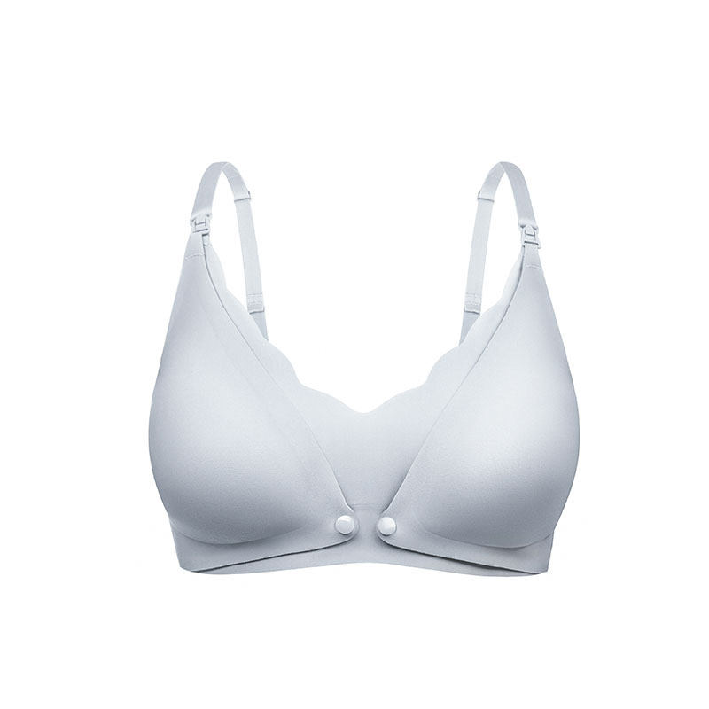 哺乳前扣式防下垂喂奶背心文胸 韩孕琪哺乳文胸