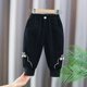 Four seasons beautiful children's trousers cotton casual pants
