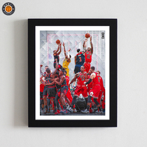 10-inch Drozan Signature Poster photo wall decoration painted solid wood photo frame Desktop Pendulum Fans Perimeter Gift Men