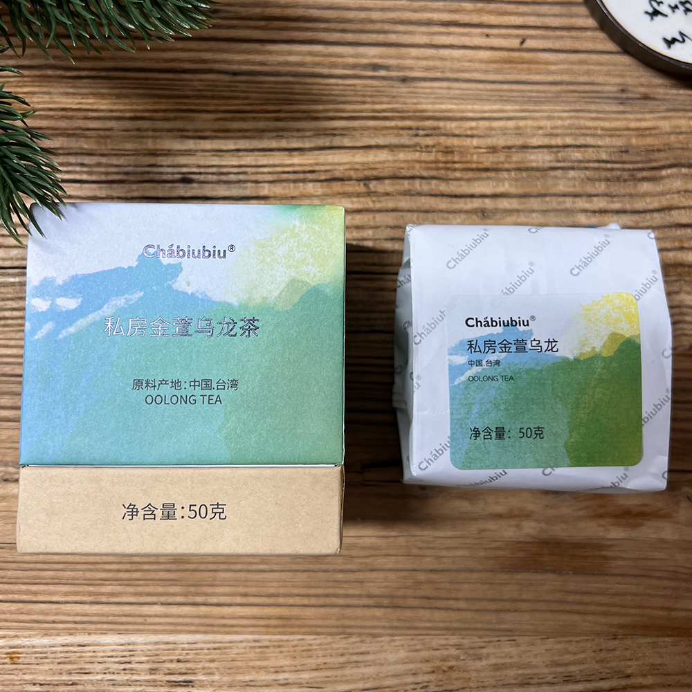 【新品】chabiubiu私房金萱乌龙茶50g-图0