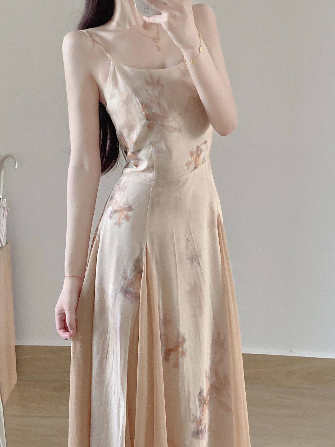 新中式国风禅意套装女夏季盐系轻熟防晒上衣高级感显瘦吊带连衣裙,淘宝优惠券,粉丝福利购,淘宝优惠卷