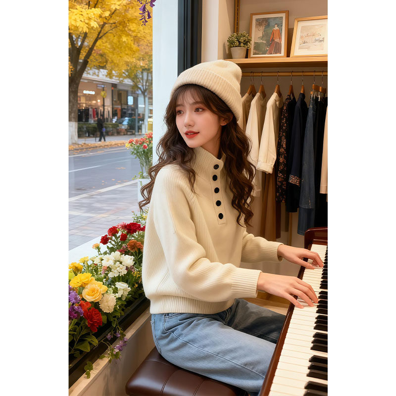 一整套ootd穿搭2025超火秋冬高级感慵懒软糯毛衣牛仔裤两件套装女,淘宝优惠券,粉丝福利购,淘宝优惠卷