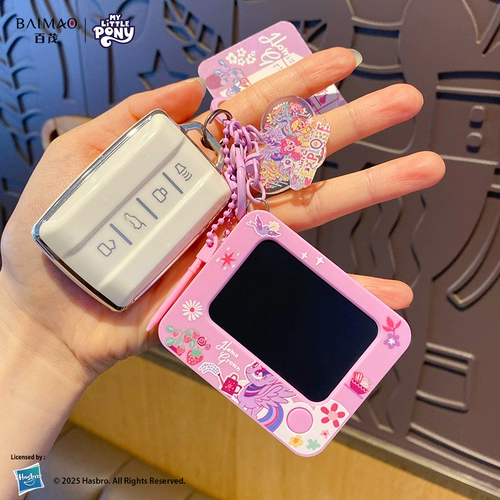 Оригинальная маленькая пони, доска для рисования, креативный брелок, аксессуар на рюкзак, подвеска для ключей, граффити, новая коллекция