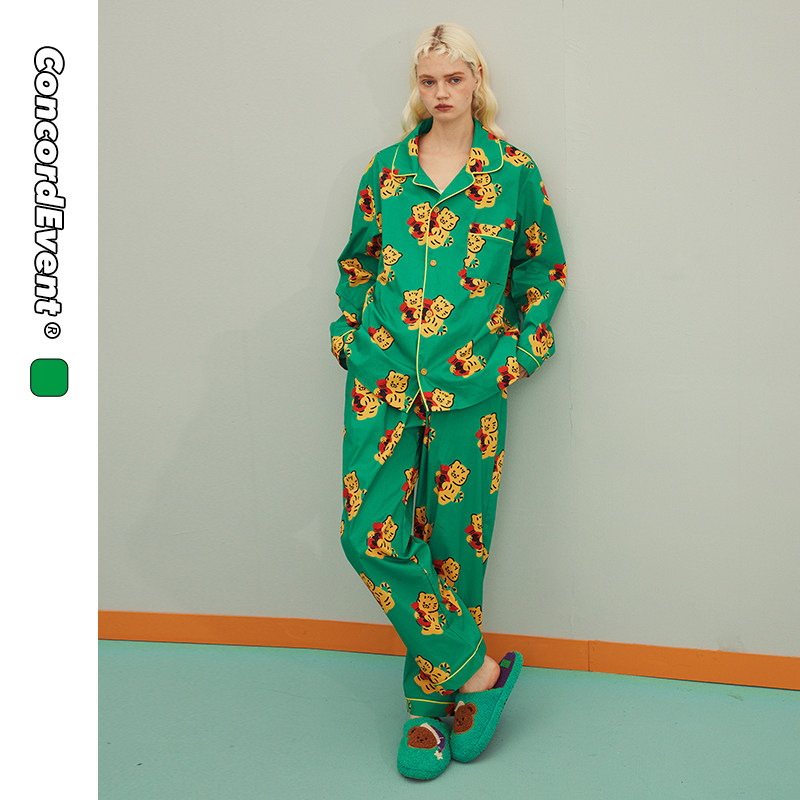 concordevent春季新品卡通男女睡衣 concordevent睡衣/家居服套装