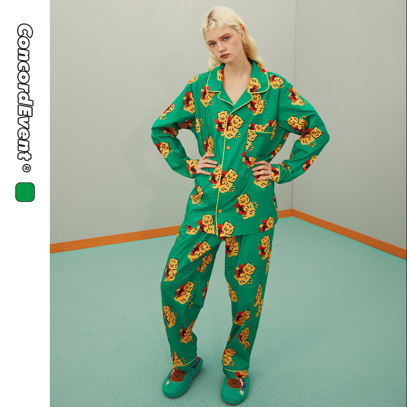 concordevent春季新品卡通男女睡衣 concordevent睡衣/家居服套装