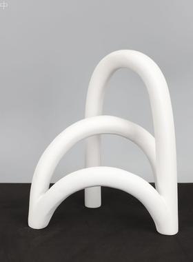 厂家欧式亚克力摆件样板房家居卧室书房客厅桌面玄关铁艺饰品