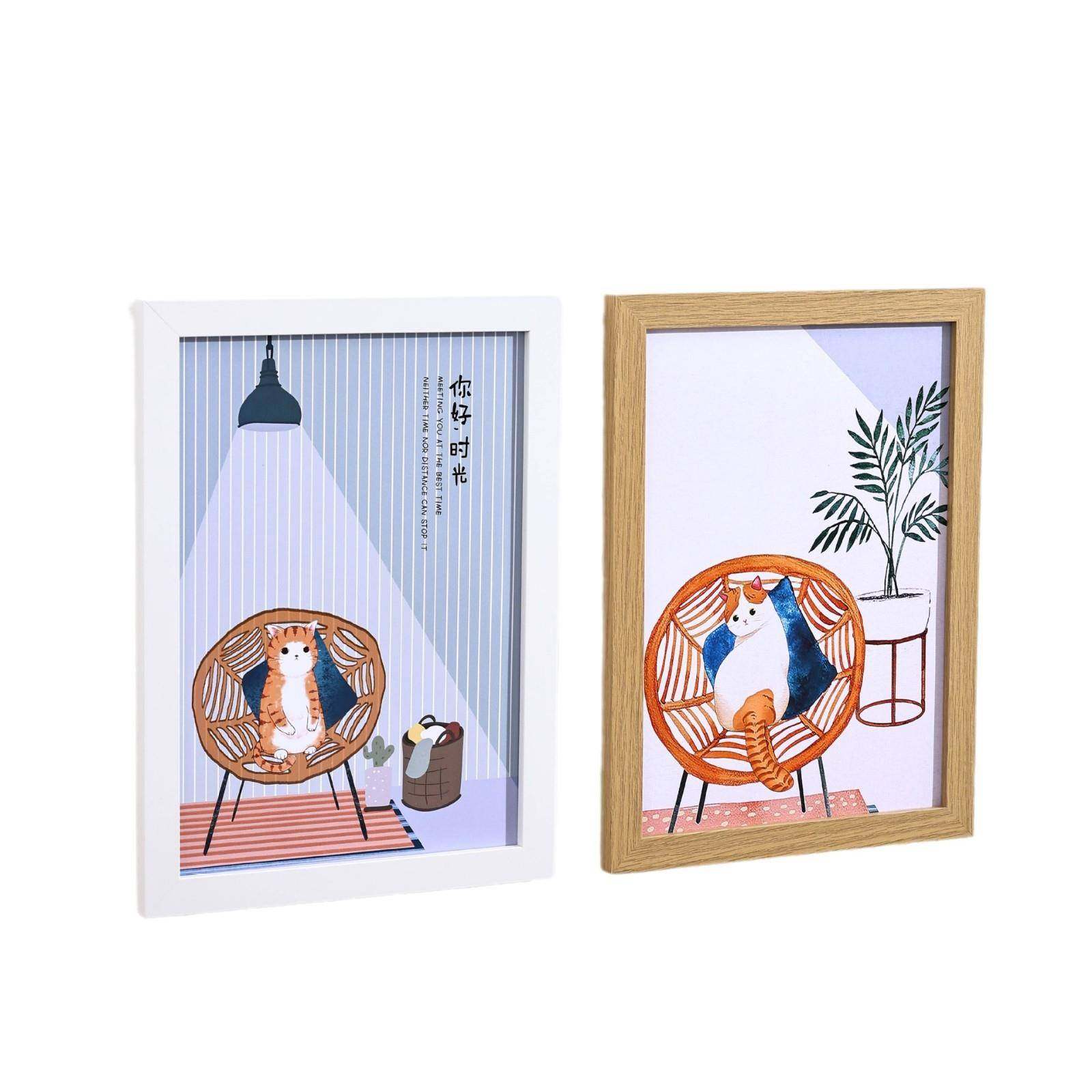 木质相框摆台挂墙aA4纸画框4开自装大尺寸装裱素描油画框架,淘宝优惠券,粉丝福利购,淘宝优惠卷