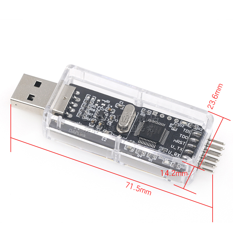 CMSIS DAP/DAPLink仿真器STM32调试器下载器Keil JTAG/SWD/串口 - 图1