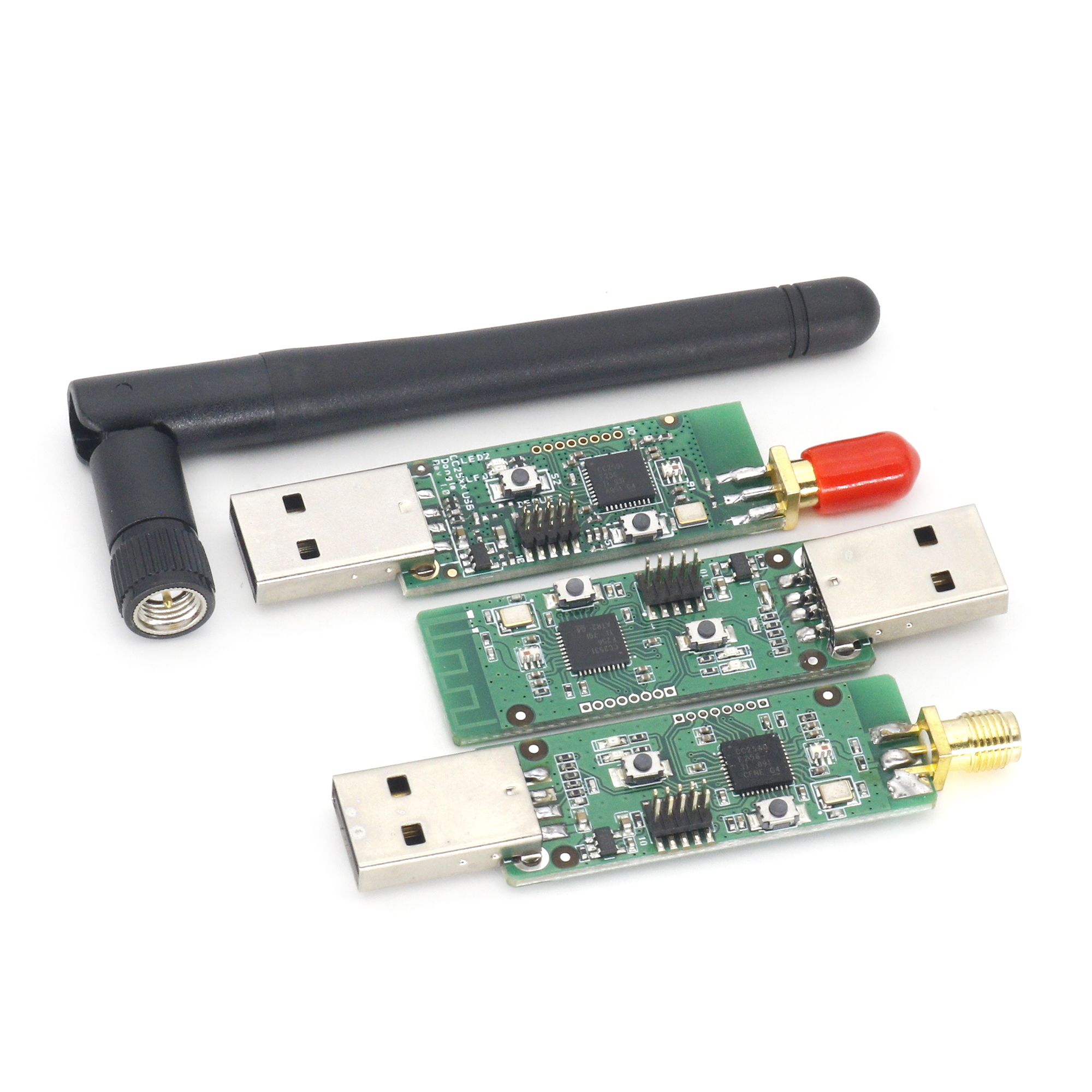 CC2531+天线 蓝牙2540 USB Dongle Zigbee Packet 协议分析仪开发 - 图0