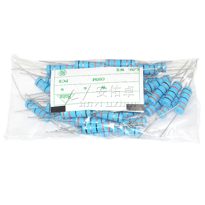 5W金属膜色环电阻0.47R 4.7殴 47 470 0.5R 5.1欧姆 51 510K 4.7M - 图3