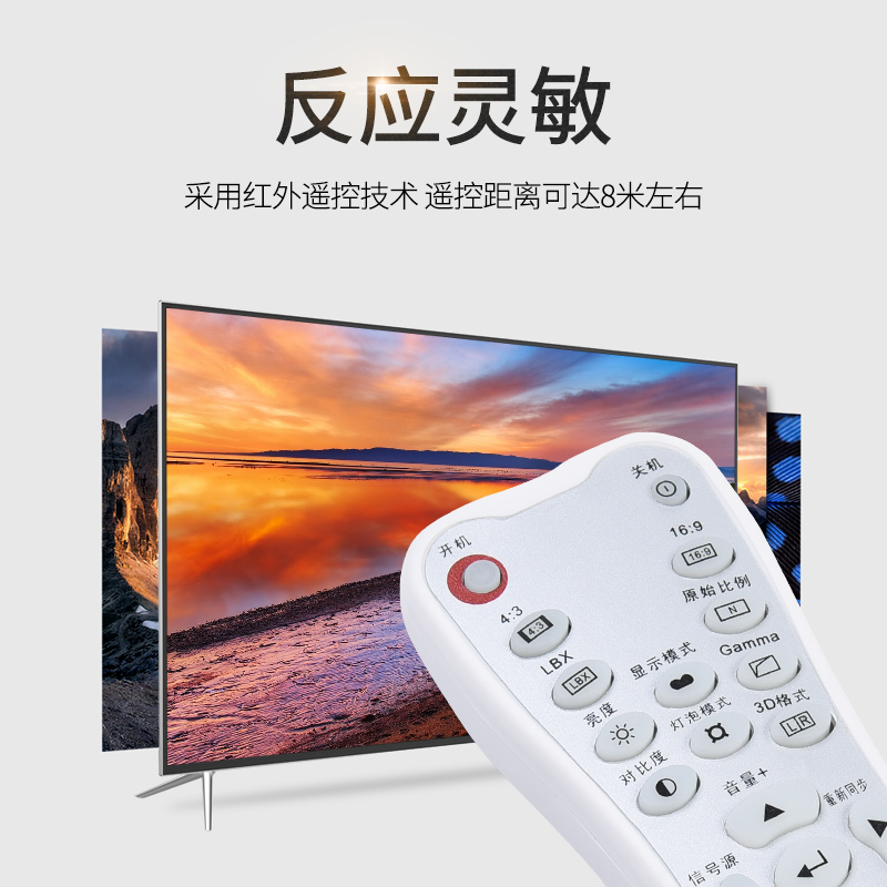 适用于奥图码投影仪机遥控器HD20 HD21 HD23 HD200 HD33 HD30 HD25LV HD260S HCF3122 HD26 HD37 GT1080 D946 - 图1